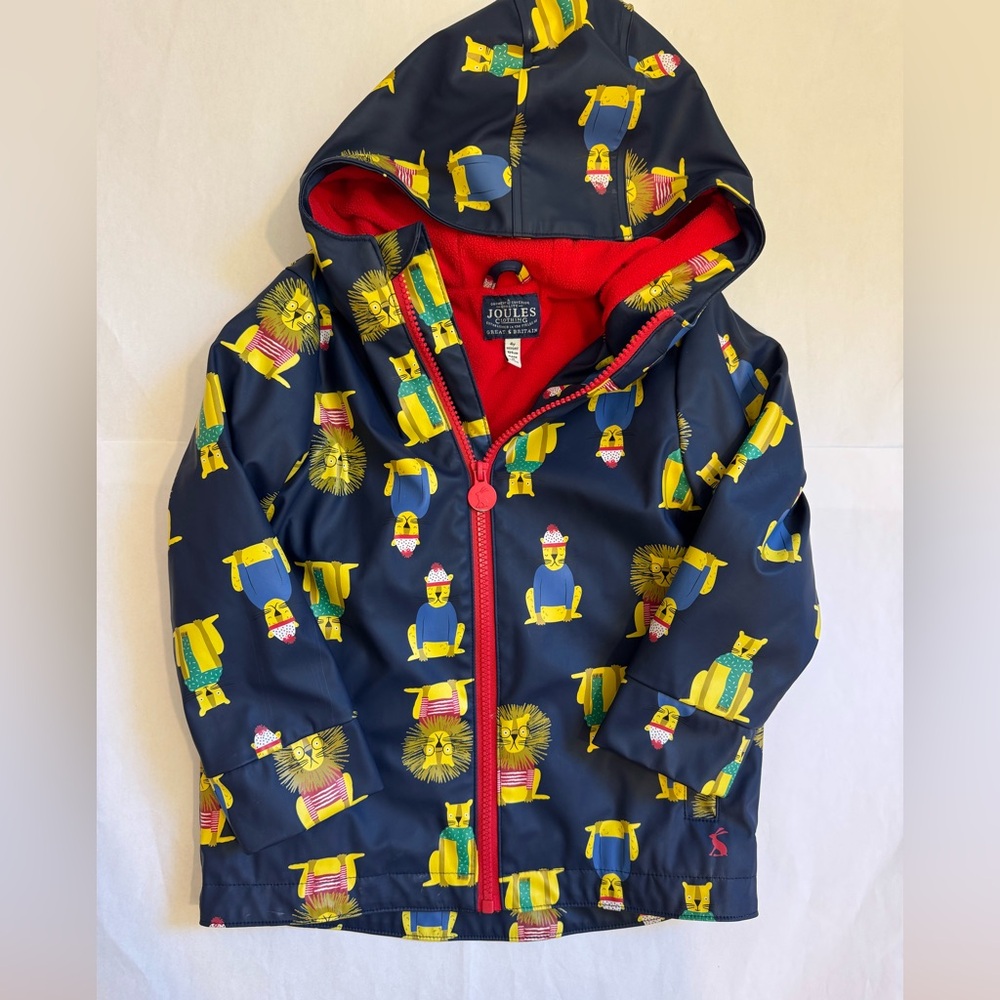 Joules Kids Raincoat – Waterproof Hooded Jacket